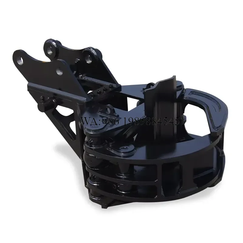 WMWMNU Hot Sale Hydraulic Tree Cutter for Excavator Attachments Wood Grapple Cutter Tree Shear