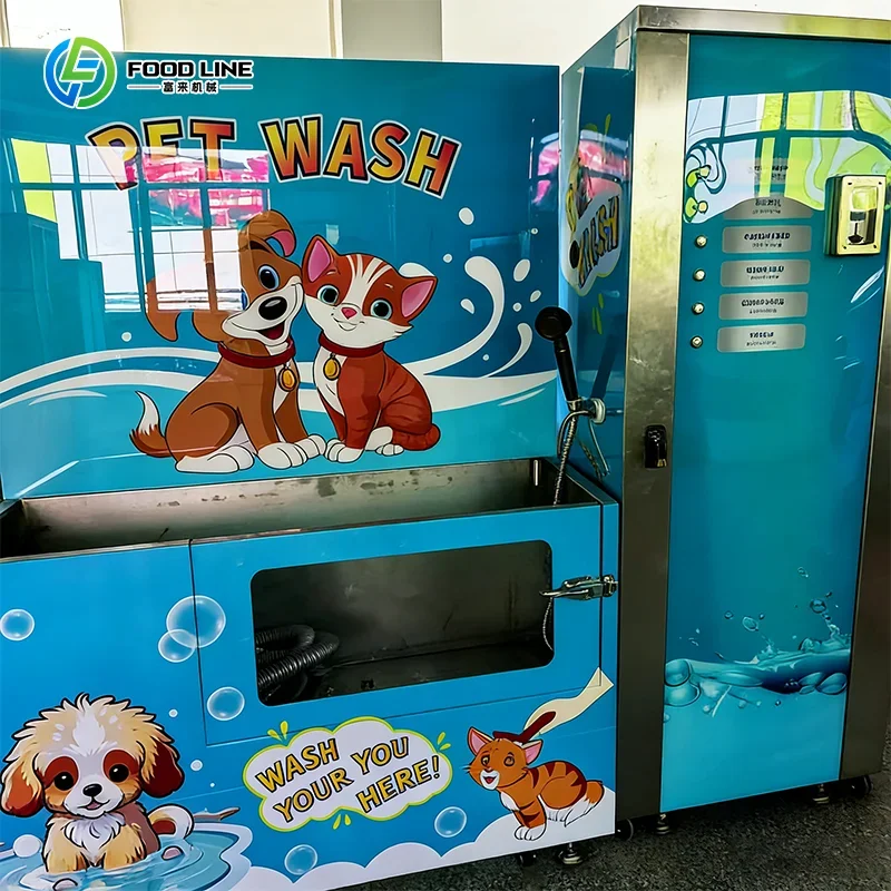 FL Customized size Pet shop self-service pet cleaning equipment, labor-saving pet cleaning machine