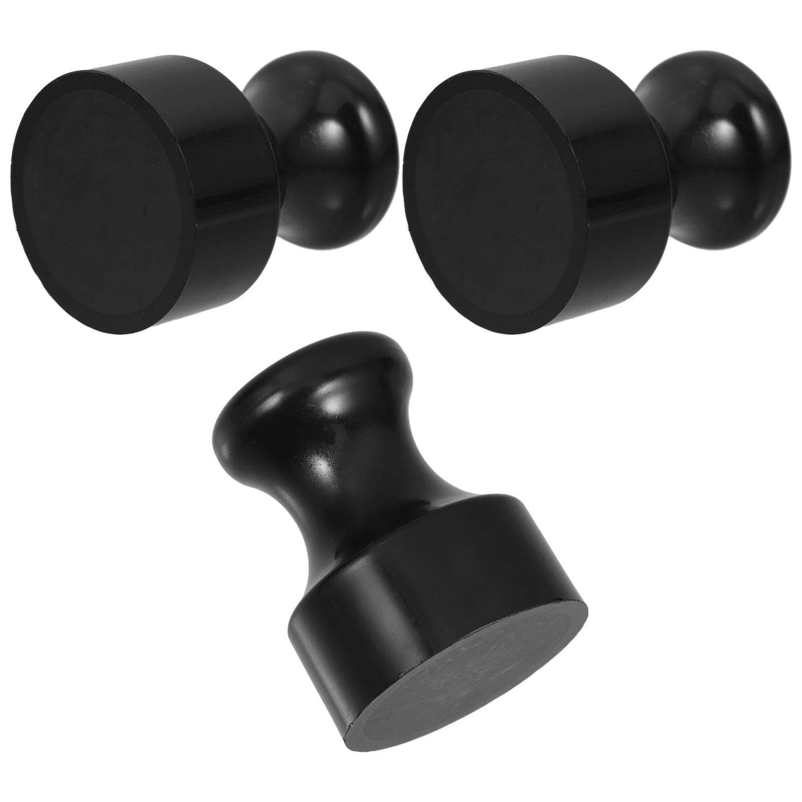 

3pcs Connected Round Handle Rubber Stamp Craft Knob Stamps Making Handle For Diary Planner Scrapbooking Diy Ink Pads Wood Mounts