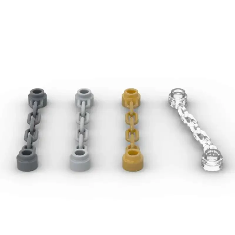 MOC 10PCS Chains 92338 1X6 Building Blocks Kit Colorful Links Compatible Particle At Both Ends Toys Children Kid Birthday Gifts