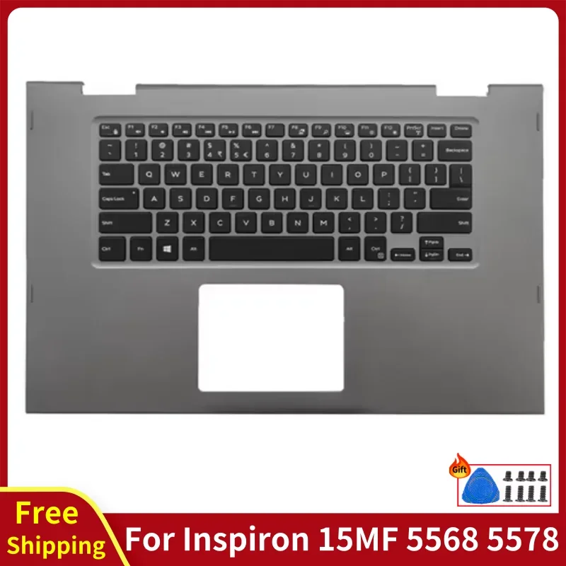 Original For Inspiron 15MF 5568 5578 New Laptop With US Keyboard Palmrest Upper Top Cover Computer Replace Accessories Casing