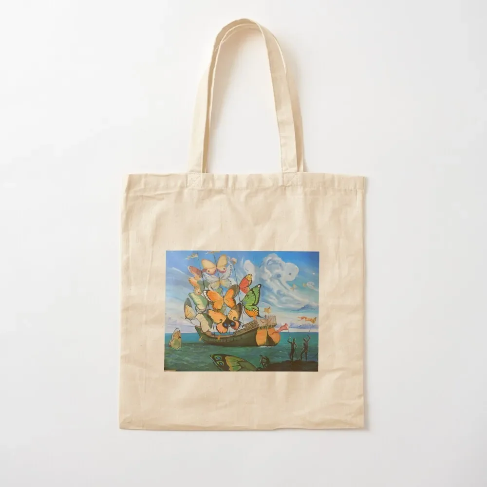 

salvador dali digital painting salvador dali artwork Tote Bag Women's tote bag cute pouch bag shopping