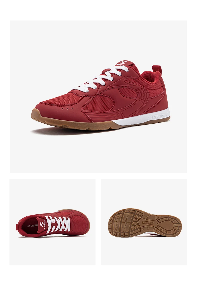 HOBIBEAR Herren-Sneaker mit breiter Zehenbox, leichte Schnür-Tennisschuhe, atmungsaktives Mesh, rutschfeste Freizeit-Wanderschuhe für Unisex – Detail 16