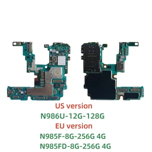 Unlocked Motherboard für Samsung Galaxy Note 20 Ultra, Logic Board, 4G, N980F, N985F, N986B, N986U, N981U, N981B, getestet 8 Hauptverkäufe Samsung Platte - №4