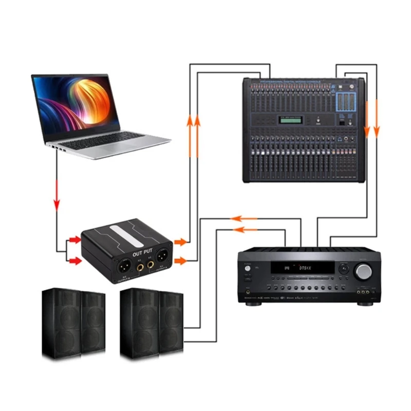 6.5 GX200 Rauschfilter-Rauschunterdrückungs-Isolatoren für Mikrofone