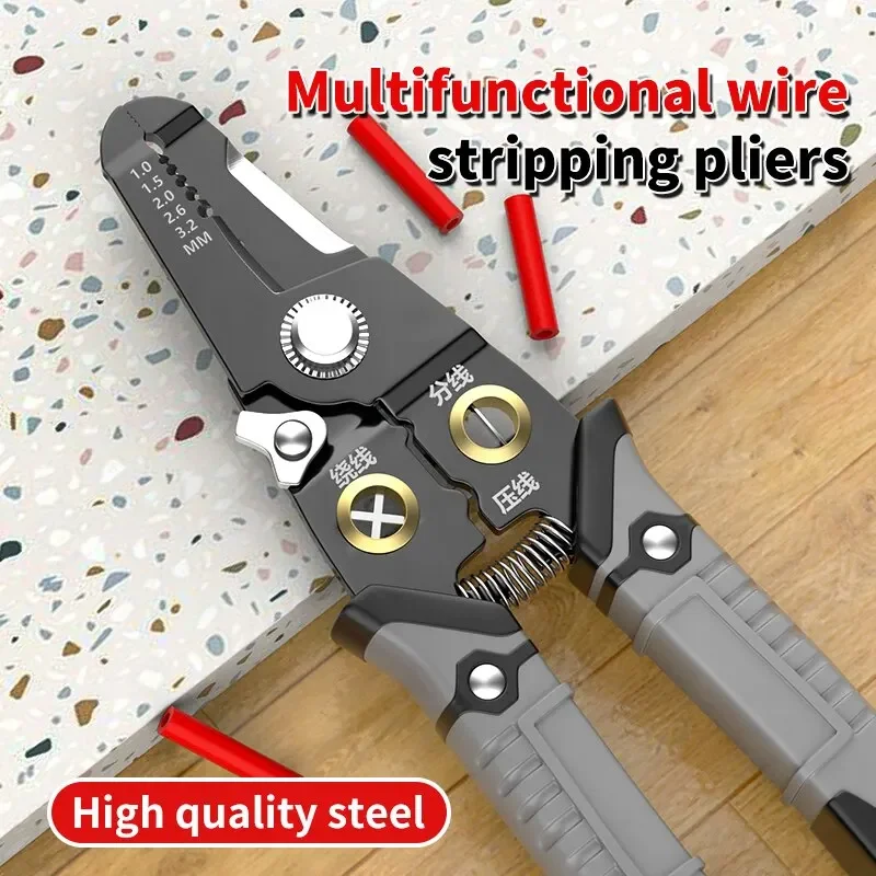 Upgrade Your Toolbox with This Multifunctional Electrician Crimping & Wire Stripping Pliers!