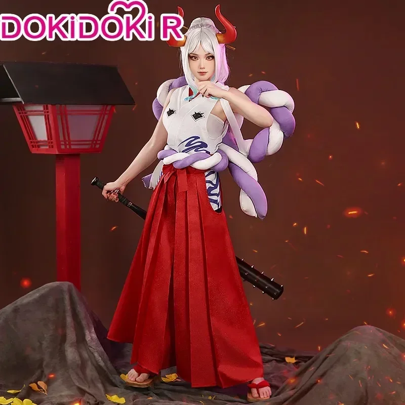 

FC6IN STOCK Yamatoo Cosplay Costume Anime【S-3XL 】Doki-R Yamatoo Kimono Costume Big Bow Christmas Yamatoo Kimono Shoes Cospl @ FC