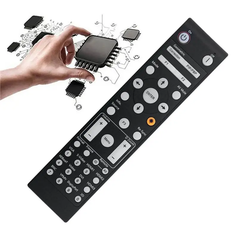 L62A Replacement Remote Control For Optoma Projectors-EH515T MEX904 EH415 OPX6155 X600 X605 X600 X515 EH503 EH500 EH515 DH1017 W