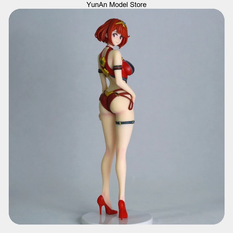 29cm Xenoblade Homura Swimsuit Standing Pose Anime Figure Model Statue Collection Desktop Decoration Ornament Toys Gifts for Fan