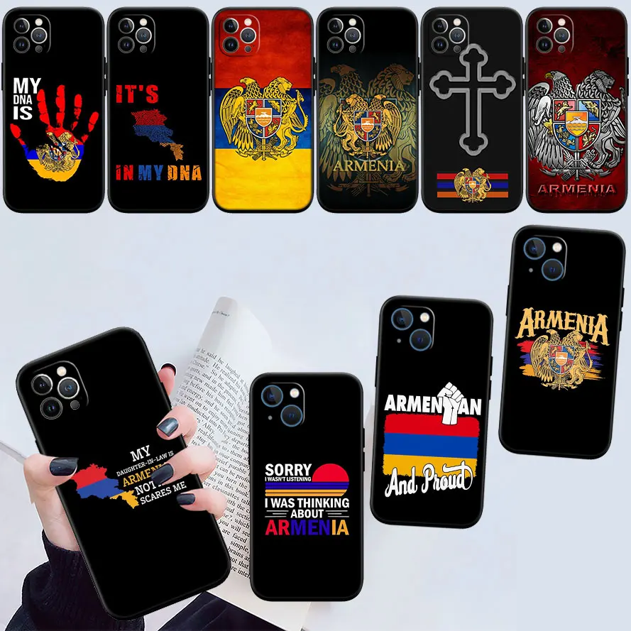 LD12 Новый высококачественный чехол для телефона с флагом Армении для Redmi Note 14 10 10T 10S A3 Pro Max 10A 10X 14C S2 Plus