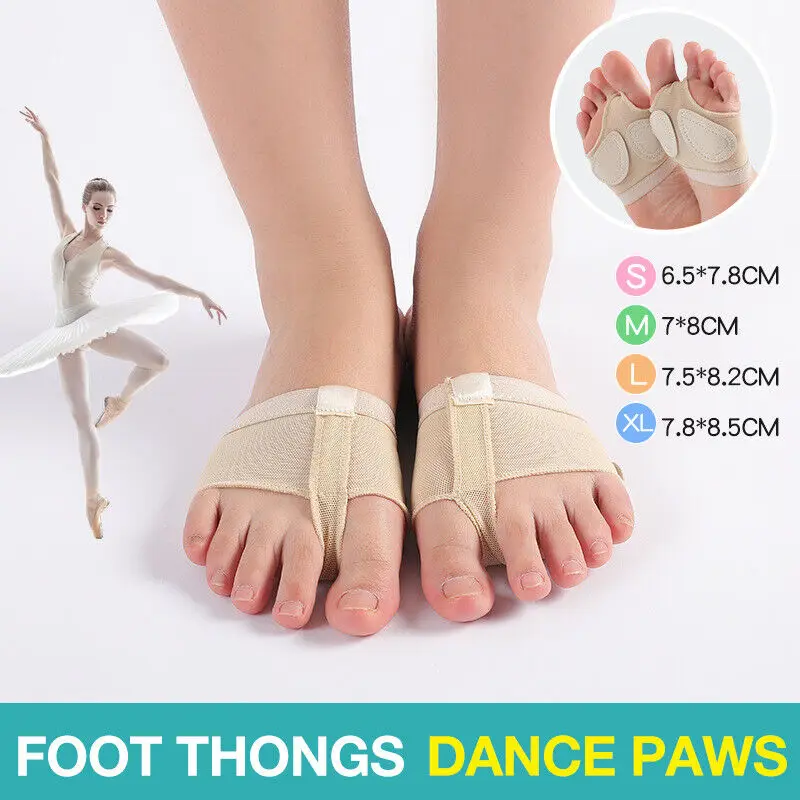 Breathable Forefoot Cover for Women Girl Ballet Dance Latin Gymnastics Practice Protection Sleeve Foot Toe Pad Foot Care Tools