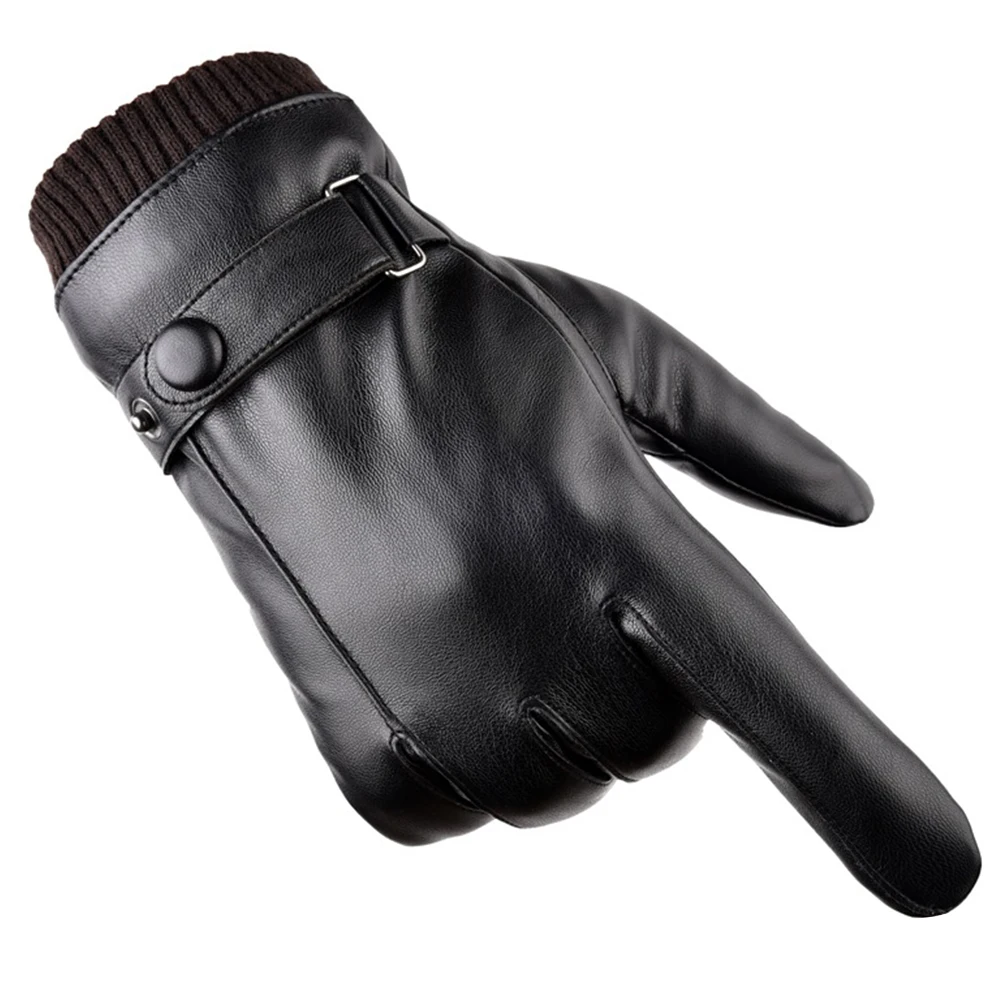 

Thermal Touchscreen Gloves Finger PU Sports for Women Riding Ski Miss Windproof