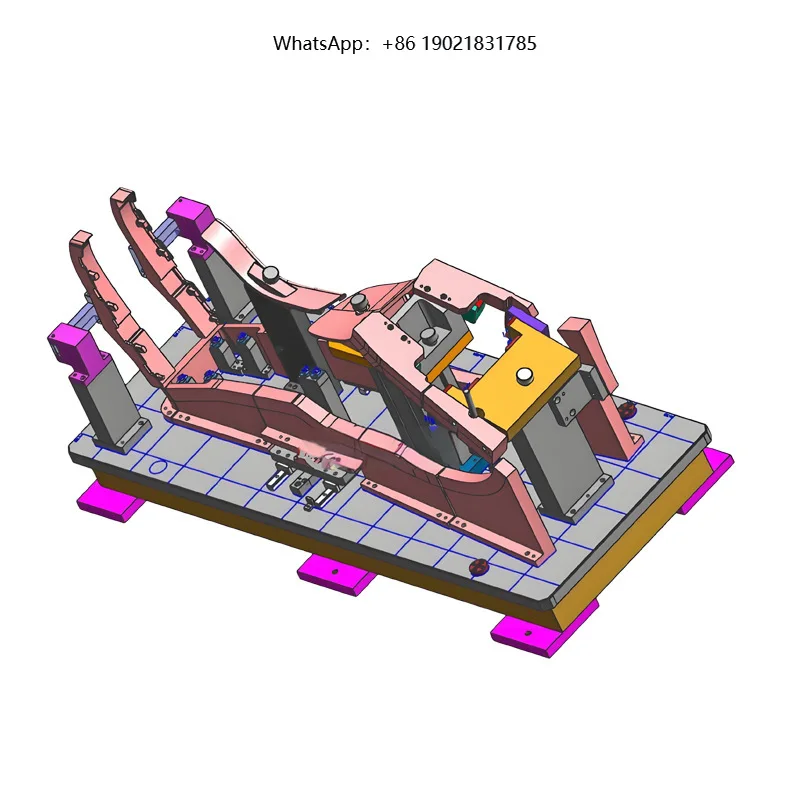 Automobile Center Console and Interior Parts Inspection Tool High Stability Steel & Aluminum Compatible 25kg Weight