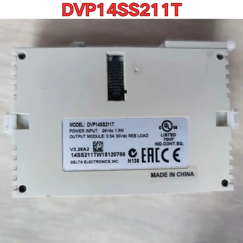 

Second-hand PLC module DVP14SS211T function test is normal 500.00