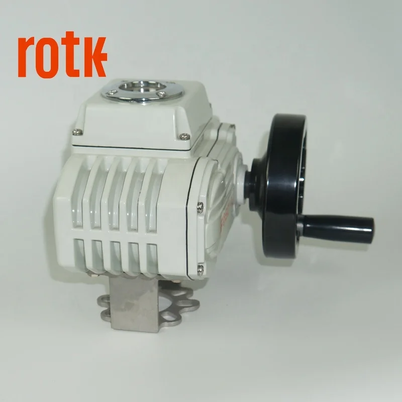 Modbus RS485 communication and anolaog 4-20ma  regulation  function  electric quarter turn  valve actuators