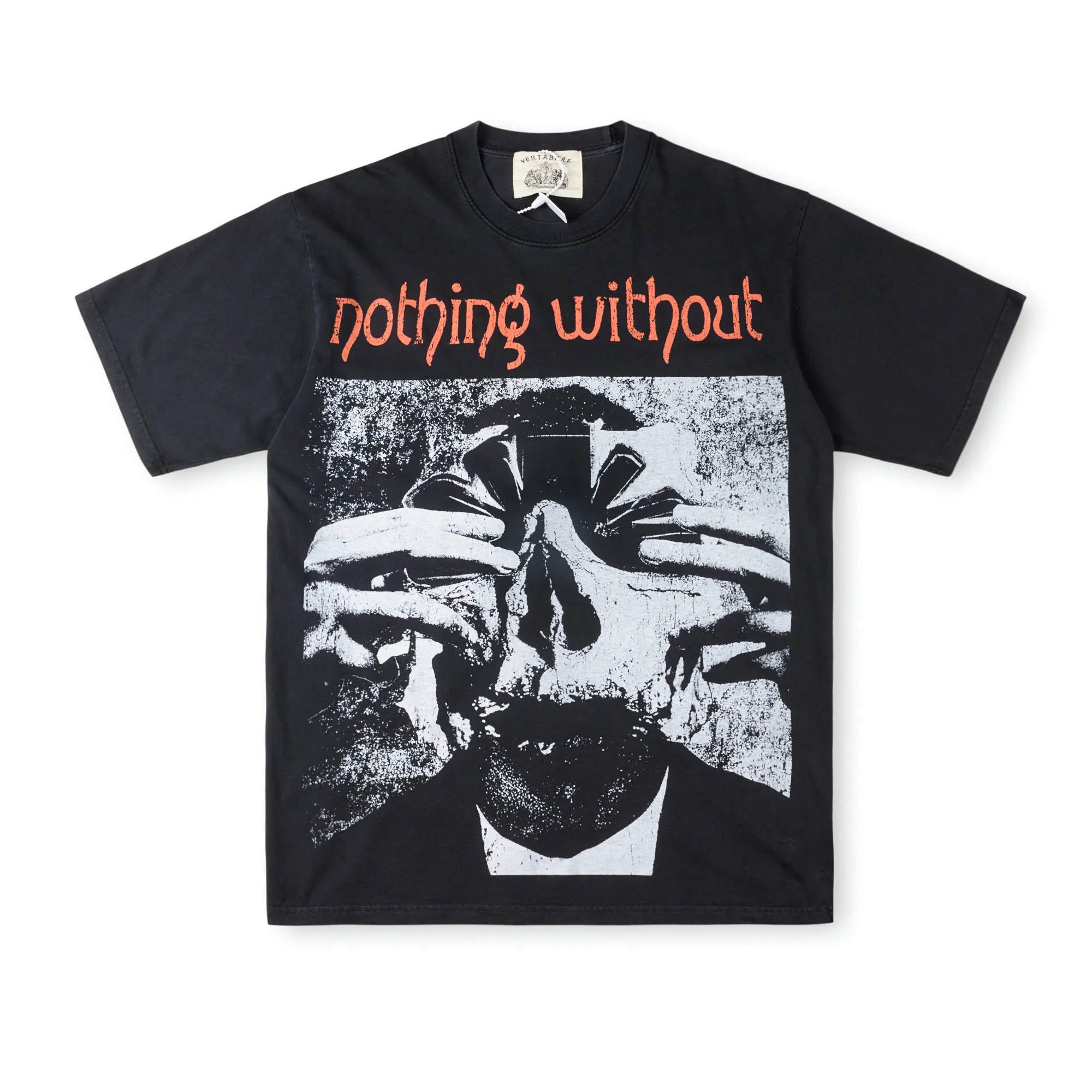 Vertabrae New American fashion creative print  pure cotton short T-shirt for both men and women