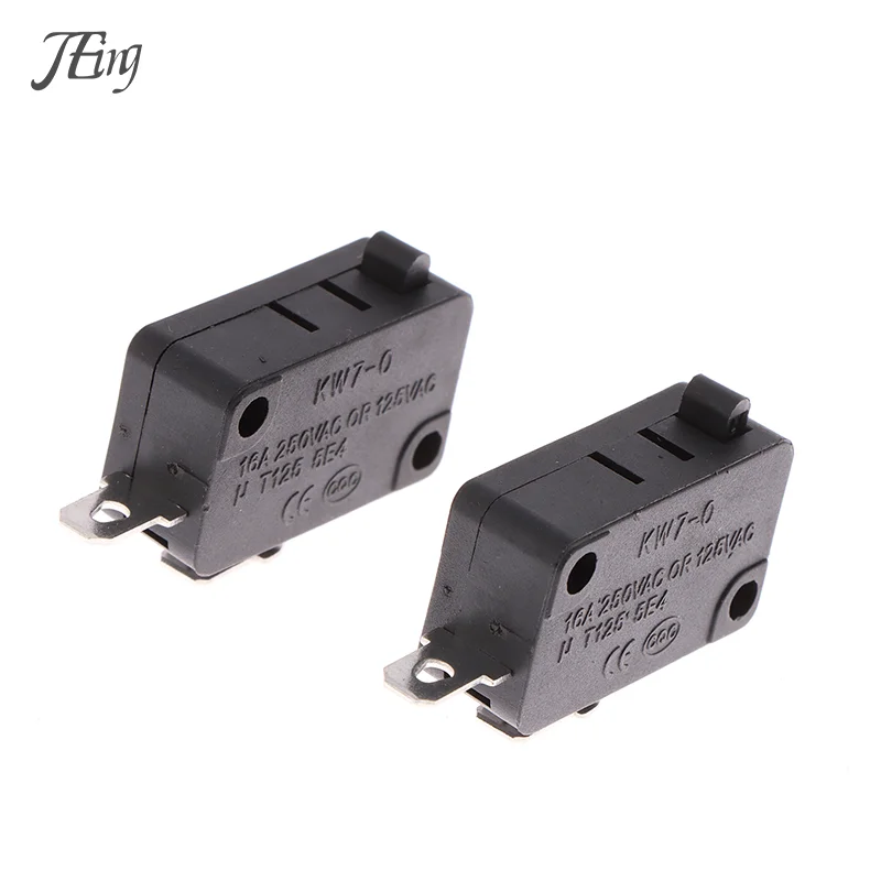 2PCS Automatic Reset Micro Limit Switch Replacement KW7-0-A AC125V/250V 16A Silver Contact Water Heater Limiter