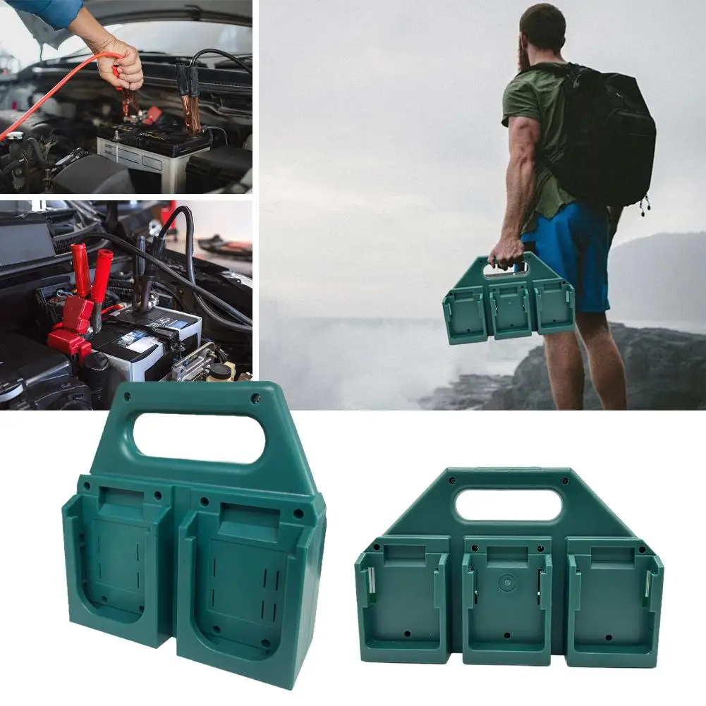 

Fixing Devices Battery Storage Rack 3D Printing Battery Tool Holder Base Strong Drop-resistant for Makita 18V 4 Slots/6 Slots