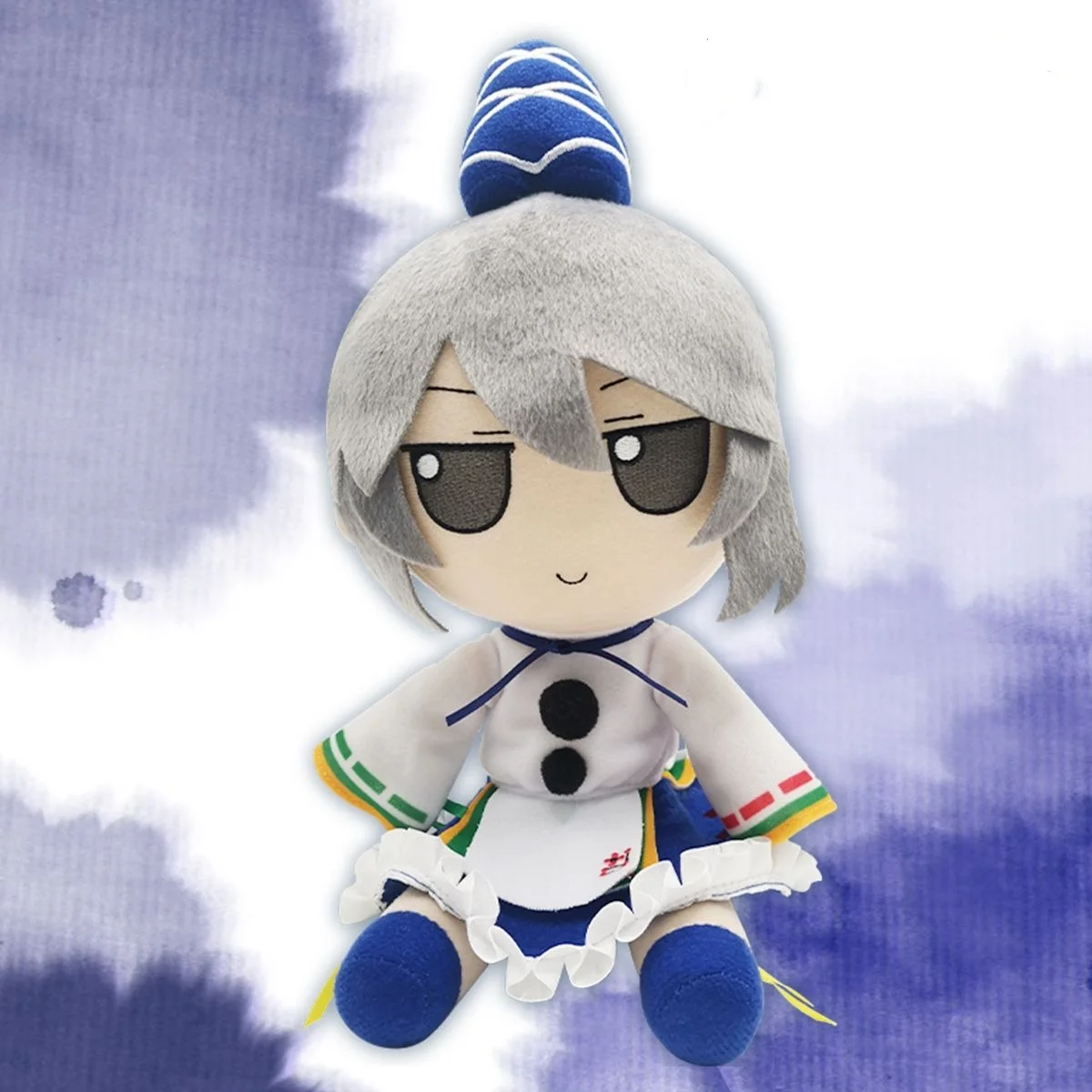 

Игрушки плюшевые в стиле аниме TouHou Project, милая мягкая набивная Подушка Mononobe no Futo Fumo, куклы для детей, подарок на день рождения и Рождество, 20 см