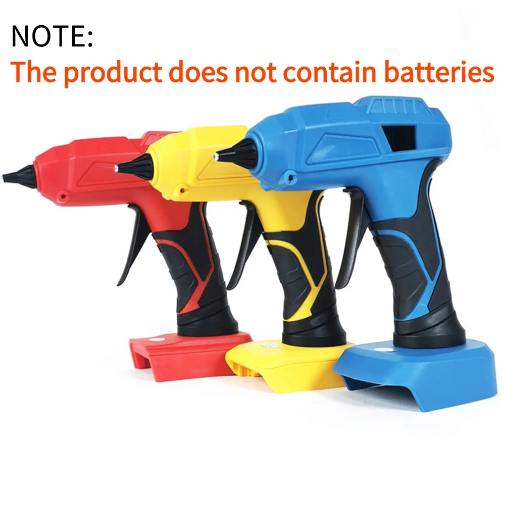 100W Cordless Hot Glue Gun with 5PCS Glue Sticks Fast Preheating Industrial Gluegun Handheld Glue Gun for Arts & Crafts & DIY