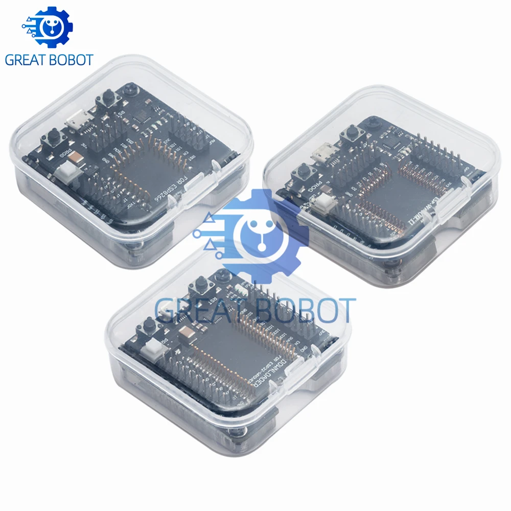 ESP8266 ESP32 Burning Fixture Downloader Tool Compatible with ESP-12F ESP-07S ESP-12S Development Board