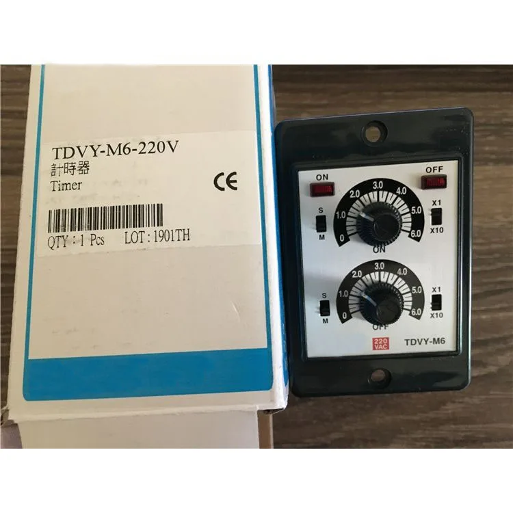 

New And Original TDVY-M6-220V Dual Timer