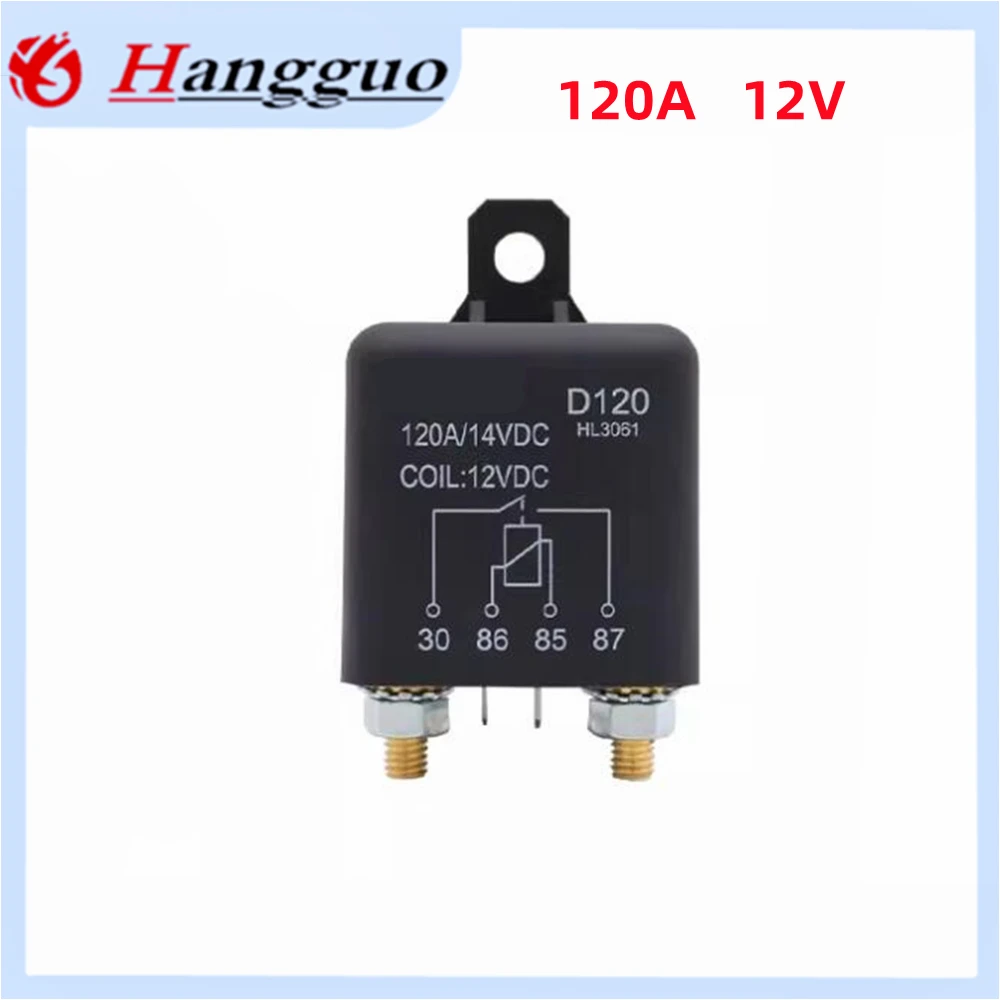 120A 200A high current automotive relay 120A DC start 12V24V battery power supply modification for a long time