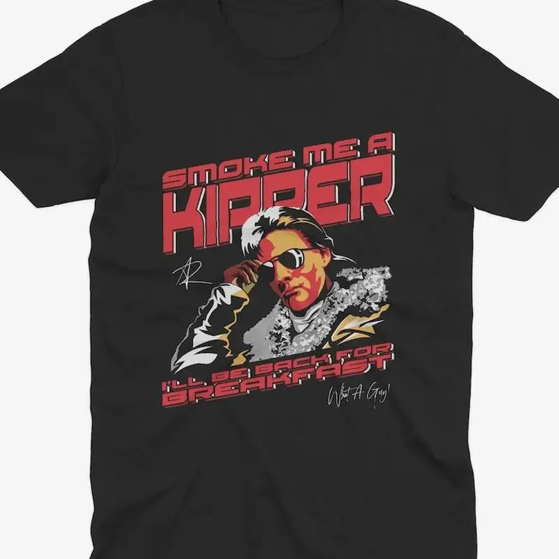Ace Rimmer Smoke Me A Kipper Red Dwarf T-Shirt
