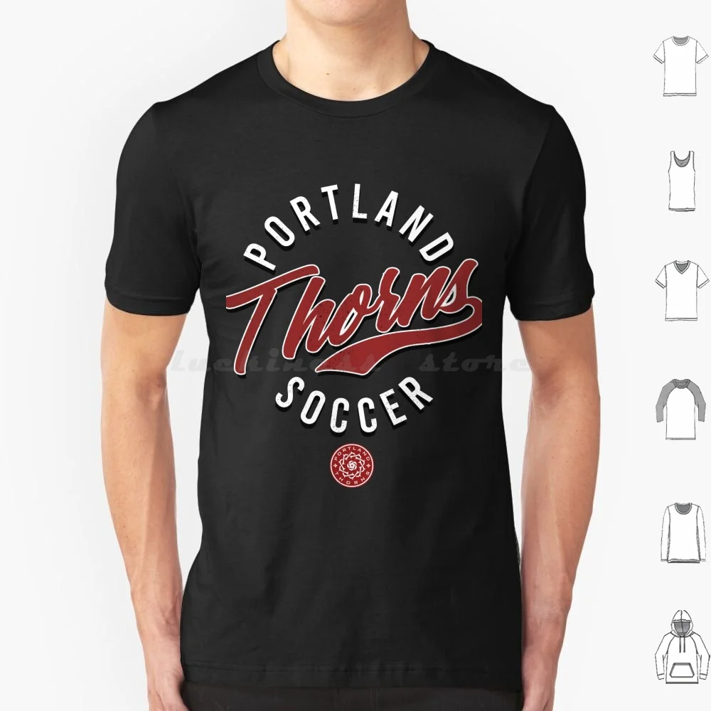 

Рубашка Portland Thorns Merch Script, футболка из хлопка для мужчин и женщин, сделай сам, принт Portland Thorns, сценарий, милые красочные животные, Радуга
