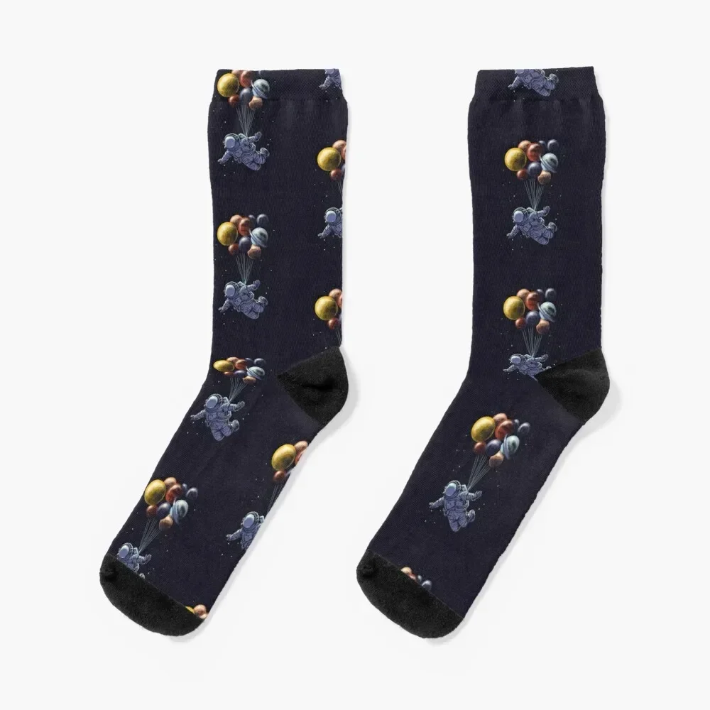 

Space Travel Socks Stockings bright garter Toe sports cool Women's Socks Men's