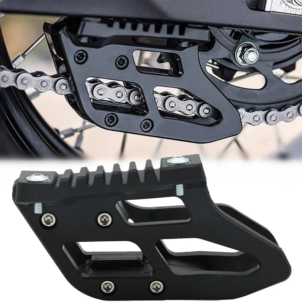 Motorcycle Nylon Rear Chain Guide Plate Cover Pulley Stabilizer Protect Guard For Yamaha Tenere 700 XTZ700 XT700Z T700 T7 19-23