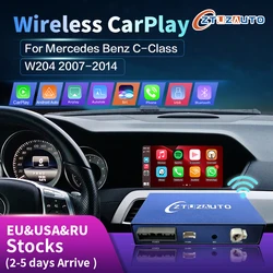 Wireless CarPlay for Mercedes Benz C-Class W204 2007-2014, with Android Auto Mirror Link AirPlay Car Play Functions