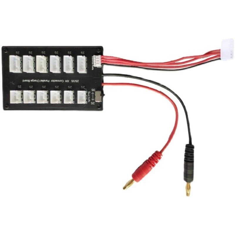 For P99 Vp9 PT92S-3S lithium battery parallel charging board B6 model aircraft balance charger parallel charging board