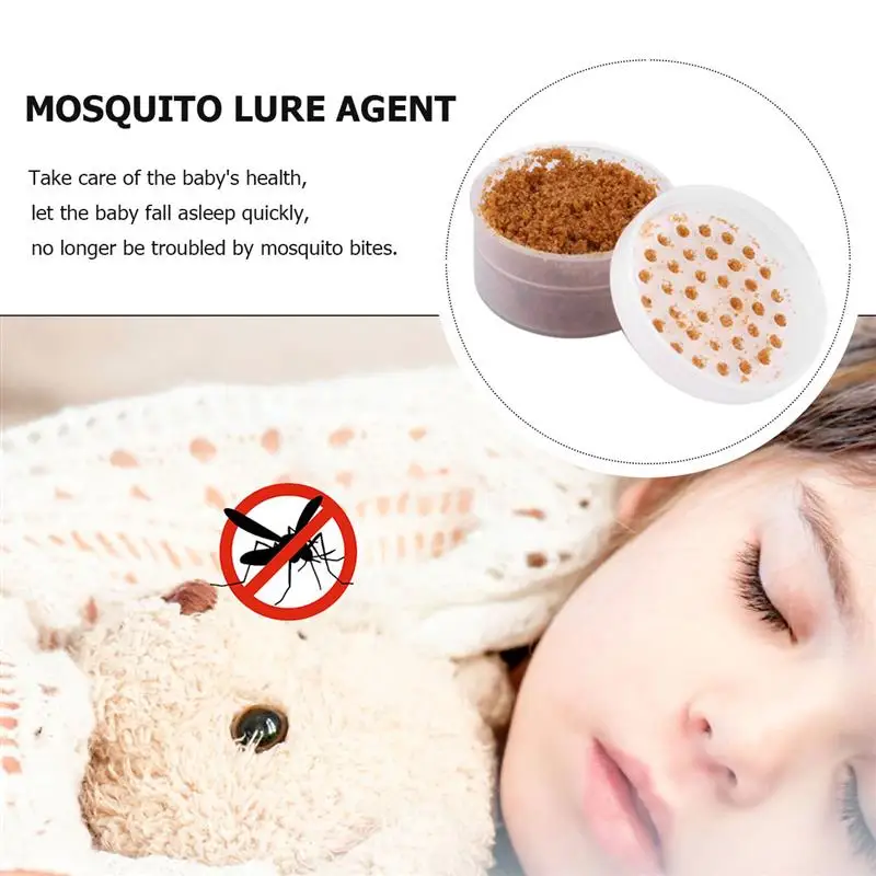 Mosquito Atrativo para Casa, Peças Agente Lure, Mosquito Helper Killer, Ferramenta de remoção eficaz para Escritório Dormitório, 5PCs