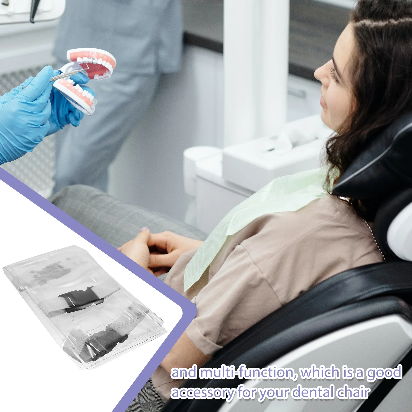 

Dental Recliner Protector Foot Cushion Wear-Resistant Comfortable Long-Lasting Use Accessory Dental Chair Foot Cover