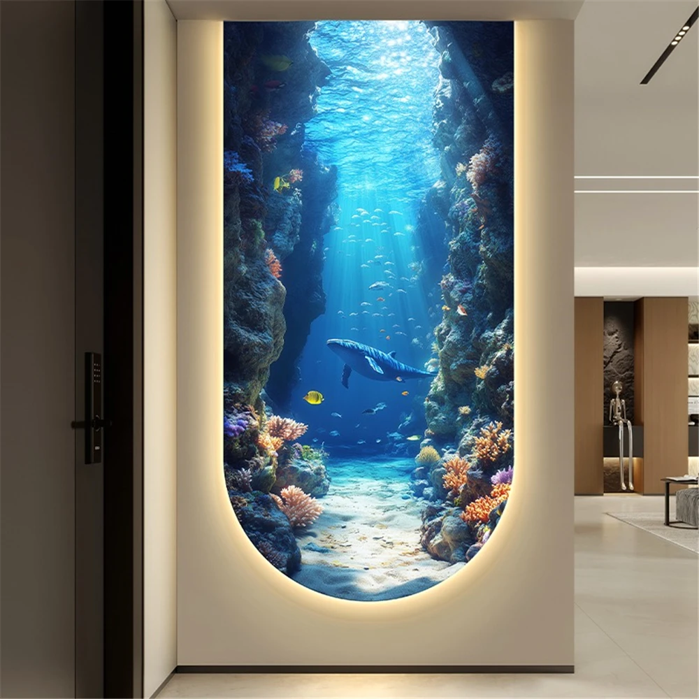 Mundo subaquático pintura deco - Lighting World Decor avaliação e preço