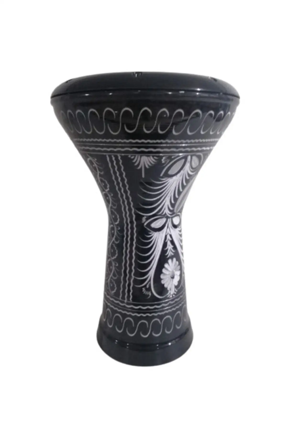 

Egyptian Darbuka Black Embroidered musical entertainment celebration party wedding percussion instrument