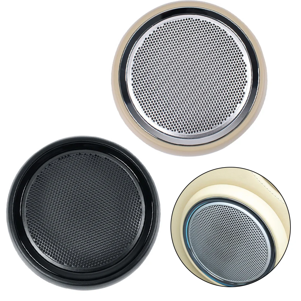 Direct Replacement ABS Front Door Speaker Cover Grille for Mini Cooper R56 51412753333 51412756567 Engineered for Longevity
