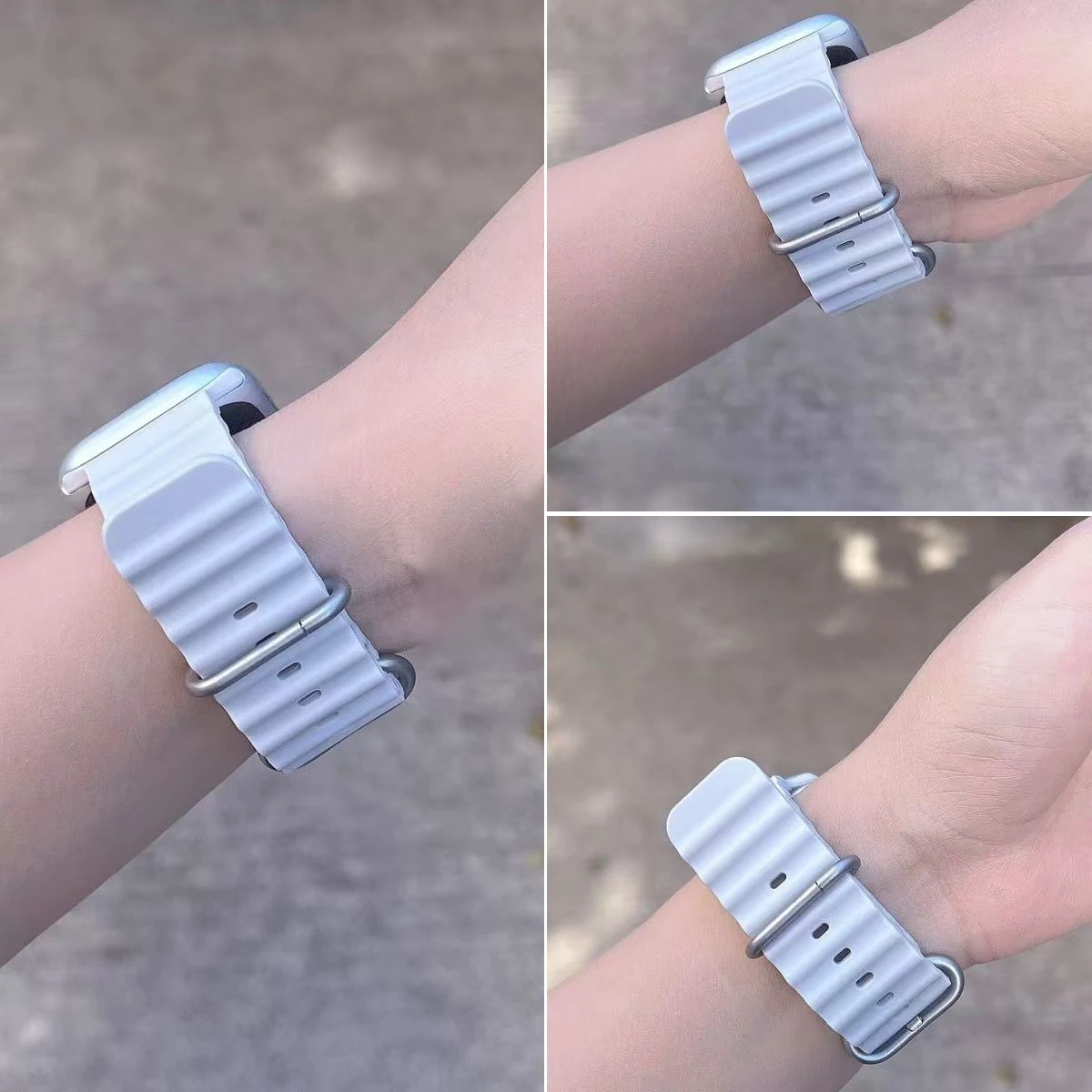 Correa deportiva Ocean para Apple Watch 10-Ultra 2 Band 49mm 42-46mm-45mm 41mm pulsera de silicona iWatch 9 8 7 6 5 4 SE 44mm 40mm