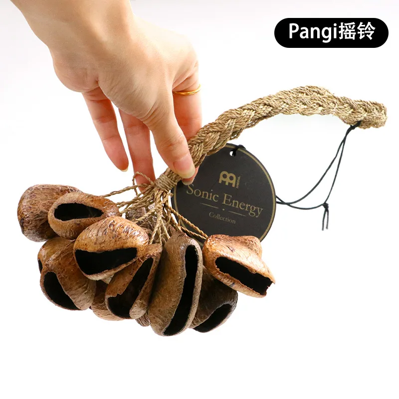 Meinl Fruit Shell String Bell, Hand Shake Bell, Tribal, Characteristic Instrument, Sound Bundle, Natural Plant Accompanying Bell