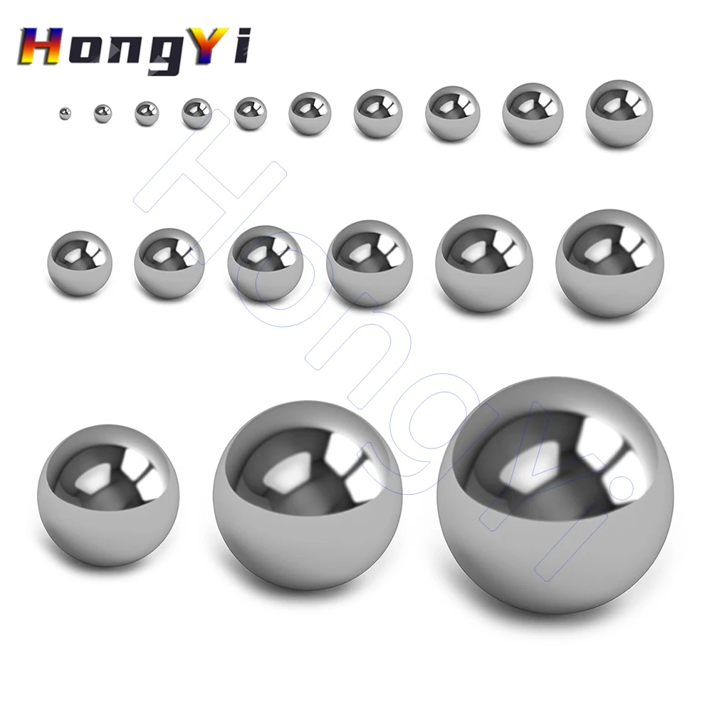 

Dia 1 to 10 mm Steel Balls 304 Stainless Precision Bearing Ball Solid Round Smooth Beads for Equipment Repairing, DIY Projects