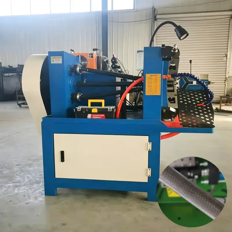 CE Certification Hydraulic Three-axis Thread Rolling Machine for Pipe and Metal Component Processing