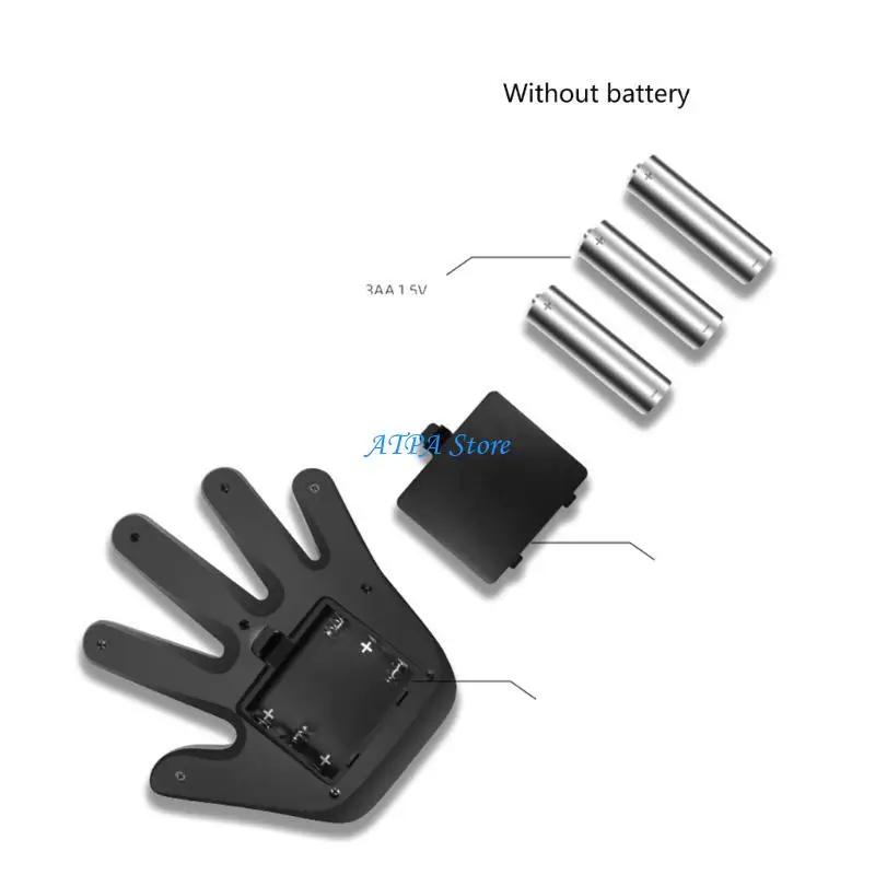 

U13C Забавный автомобильный фонарь на палец с пультом дистанционного управления, дорожные знаки ярости, световой сигнал для