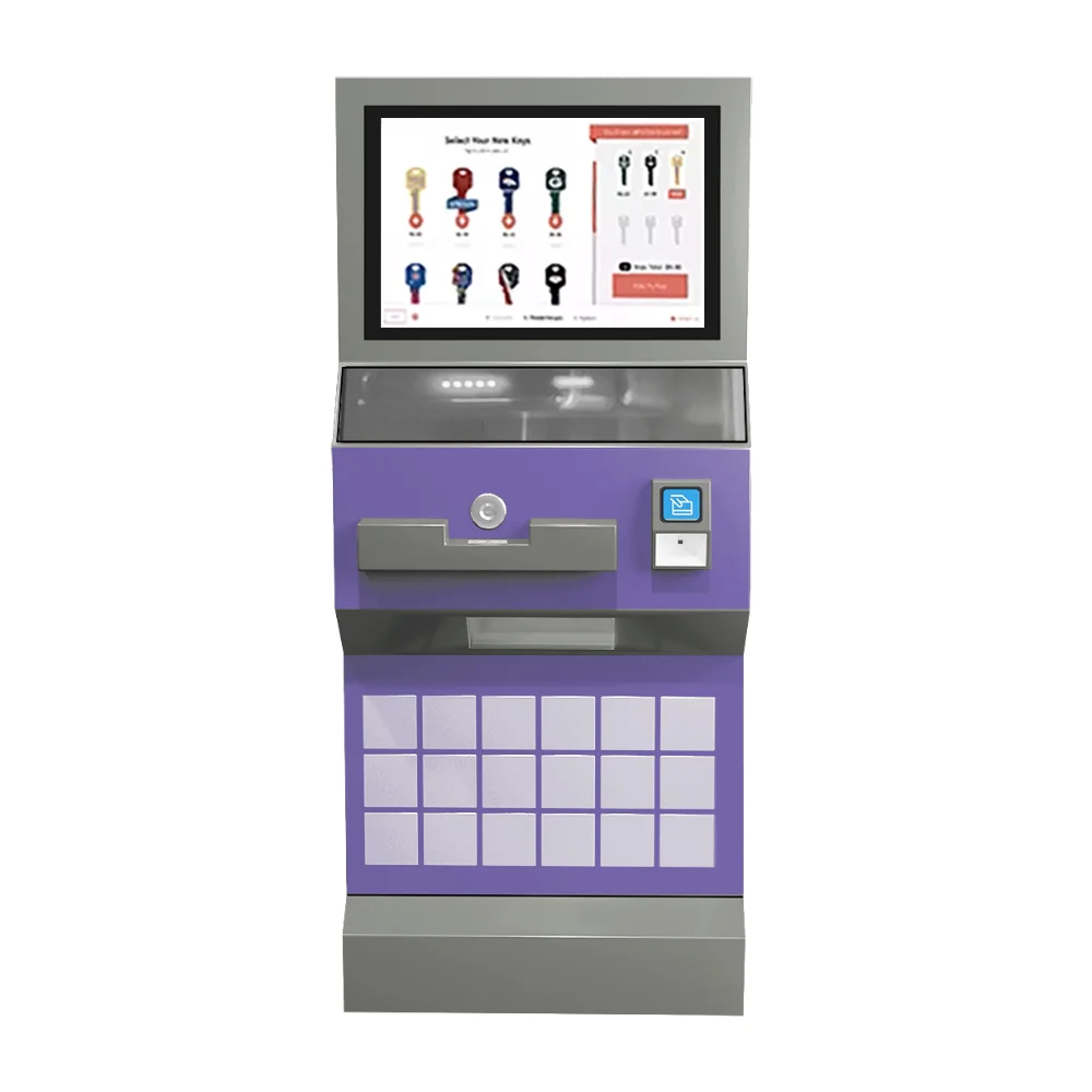 Purple Vending Machine key Fully Automatic Key Cutting Vending Machines Automatic Key Cutting Machine Locksmith supplies