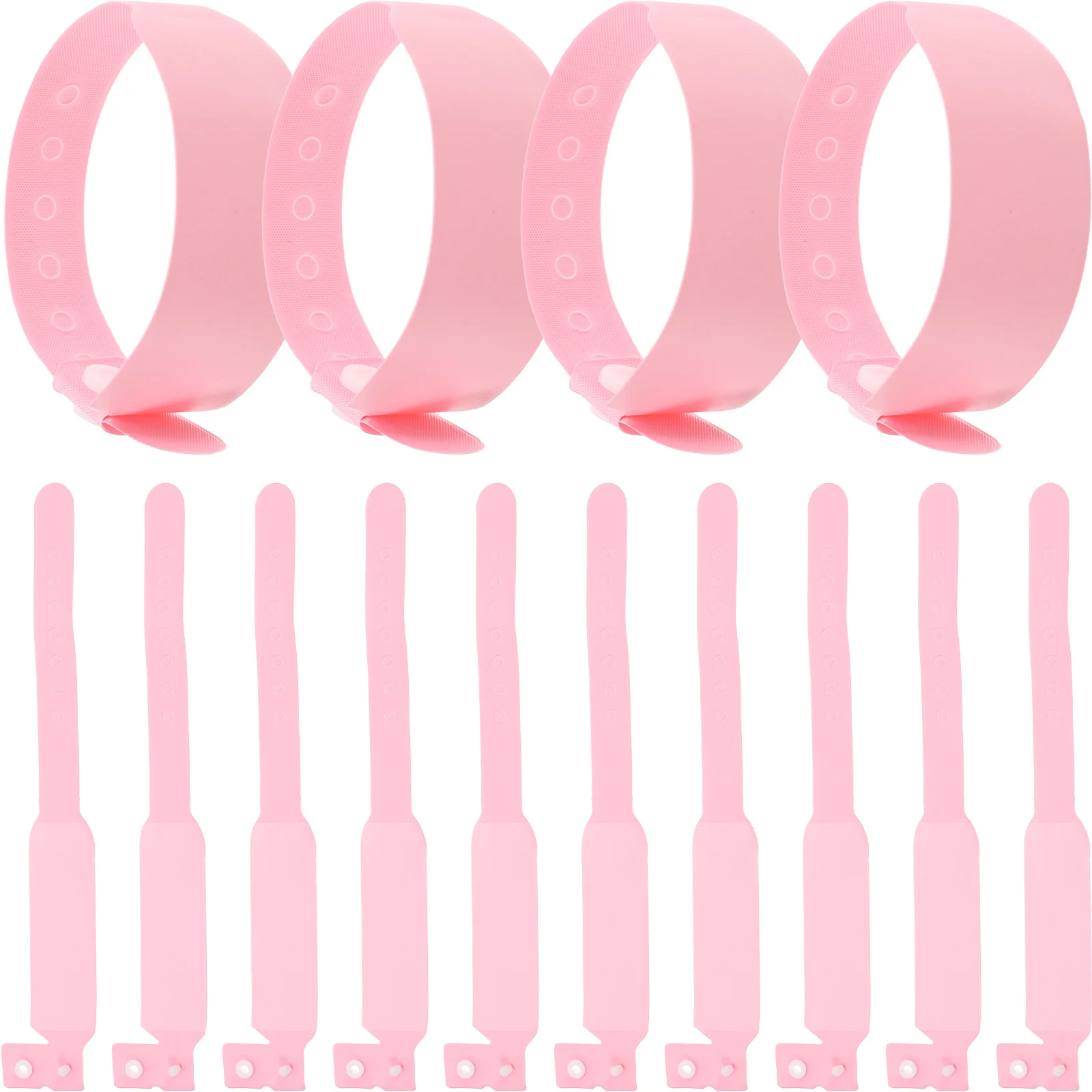 Braccialetti per identificazione ospedaliera da 100 pezzi Braccialetti per documenti medici scrivibili in PVC monouso Braccialetti per pazienti impermeabili