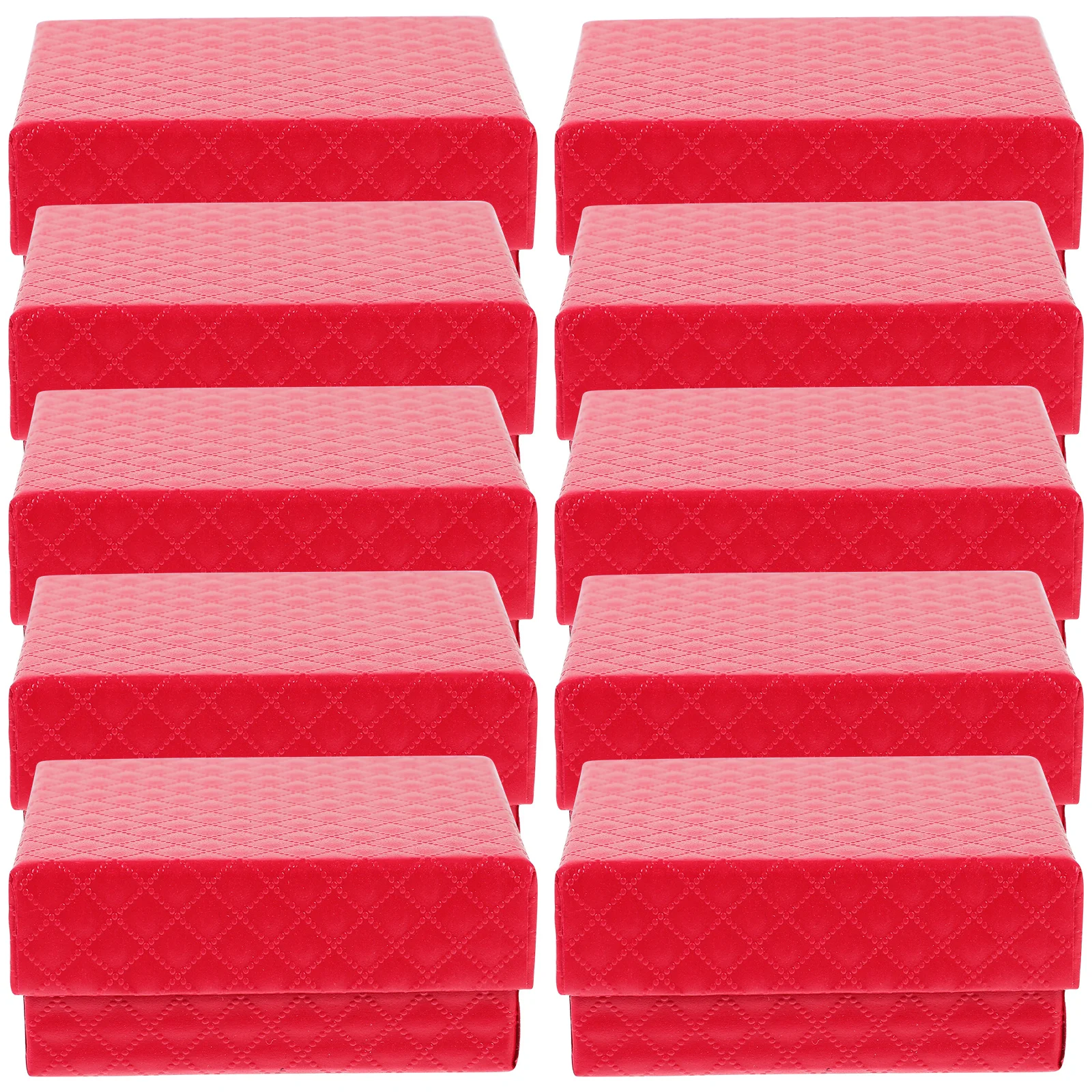 10 قطعة علب الهدايا والمجوهرات الصغيرة الزخرفية حلقة سوار قلادة صناديق تخزين تغليف المجوهرات سوار هدية صندوق النساء