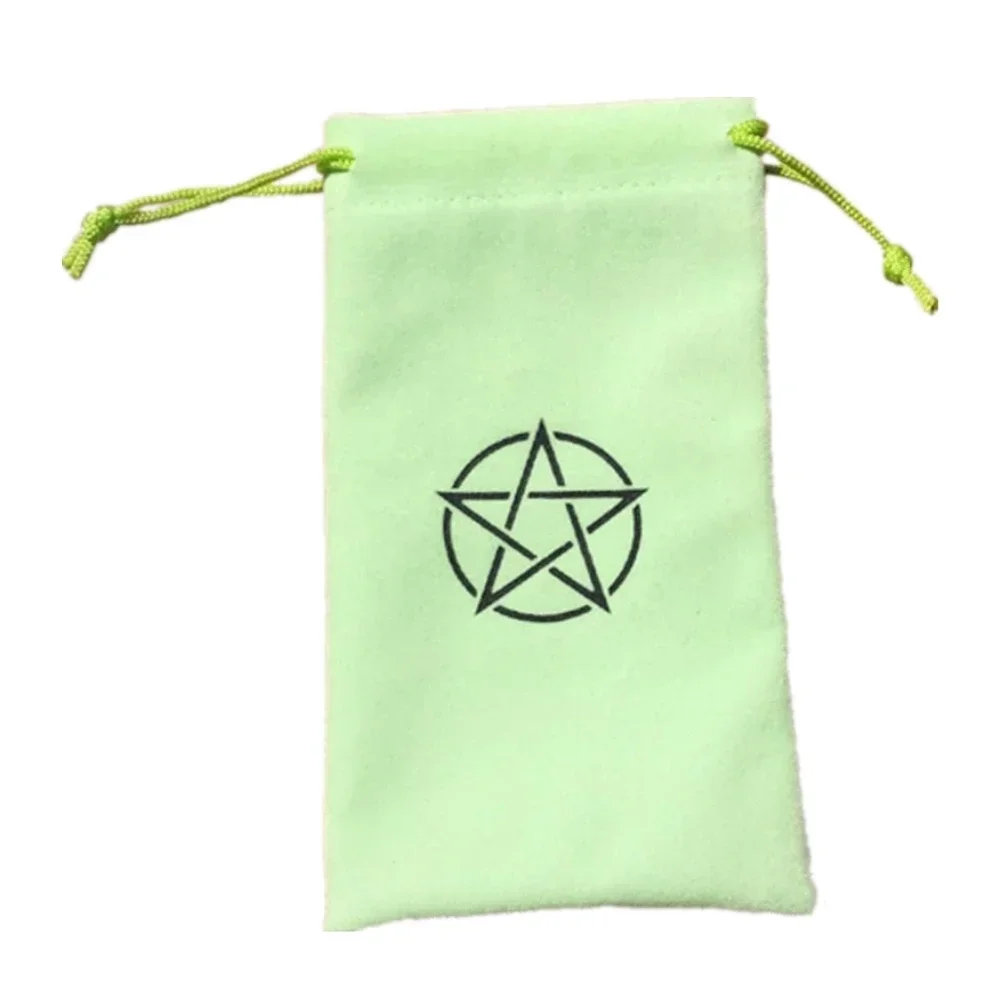 1pcs Board Games Tarot Card Velvet Table Game Five-pointed Star Storage Bag Witchcraft Supplies Entertainment Sports Party