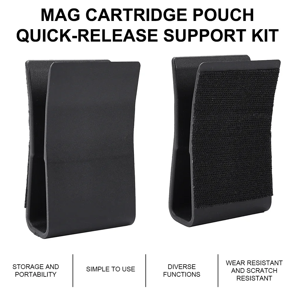 10pcs Tactical Nylon Magazine  Pouch Accessories Insert M4 5.56 AK 7.62 9mm MAG Equipment Hunting Gear Bandolier view 4