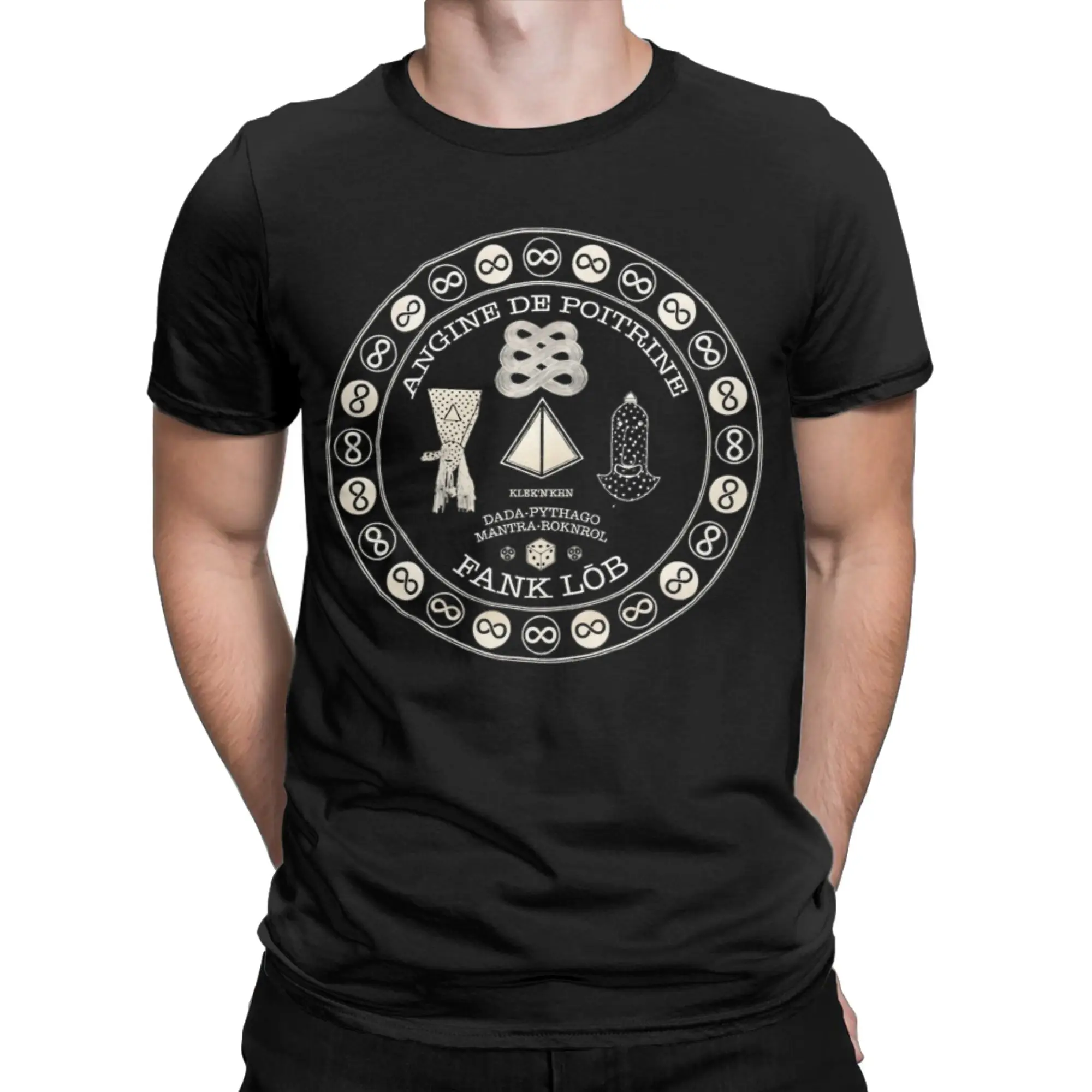 Angine de Poitrine Band for Men Women T Shirt Novelty Tee Shirt