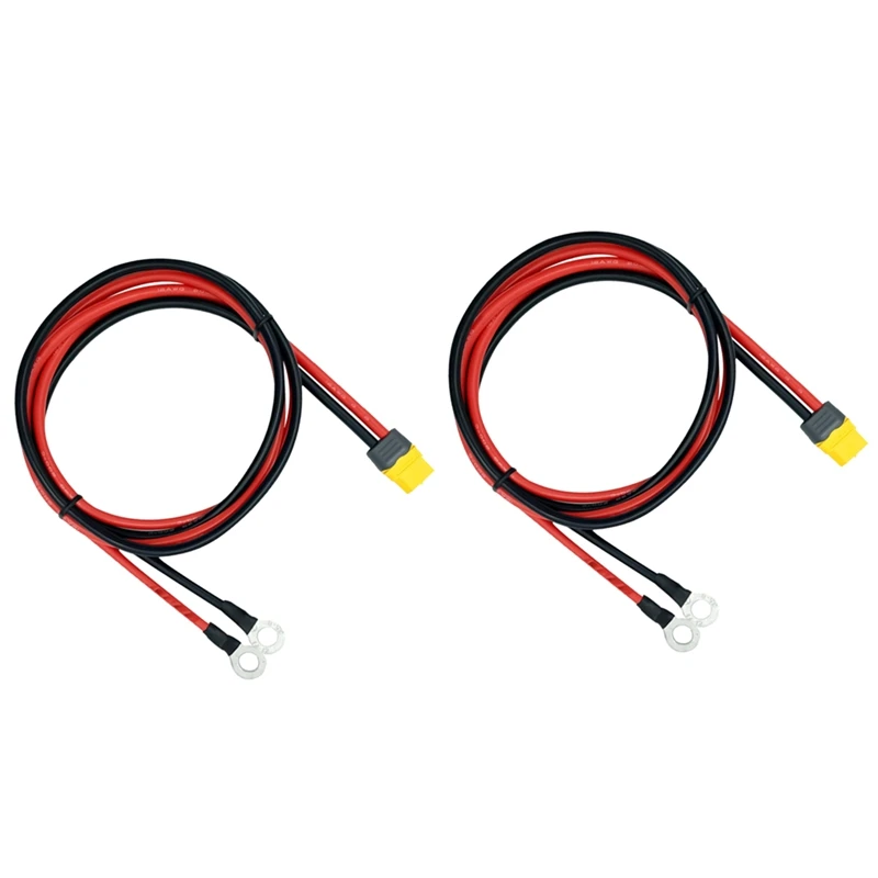 XT60 To O Ring Terminal Cable,XT60H To O Ring Eyelet Terminal Plug Connector Cable For RC Lipo Battery